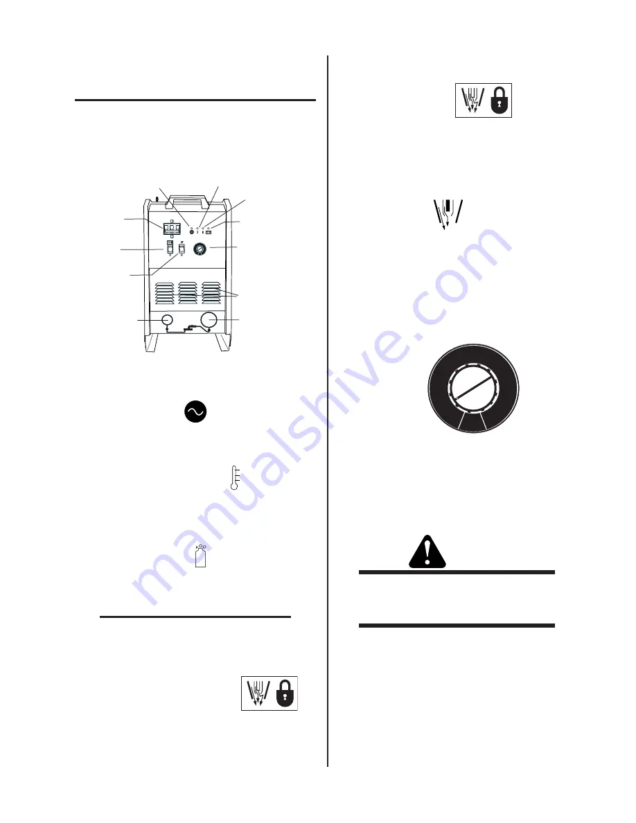 Thermal Dynamics CUTSKILL C-100A Operation Manual Download Page 21