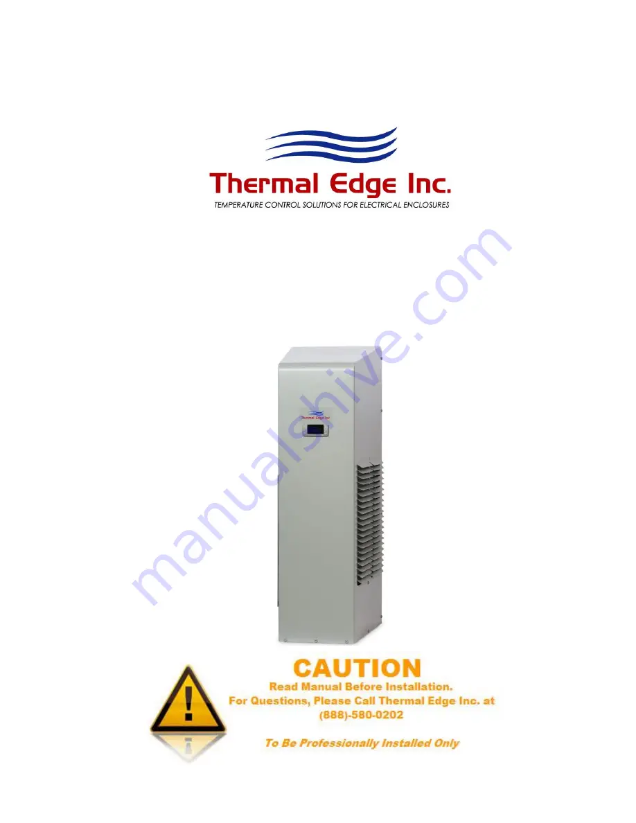 Thermal Edge NE050 Series User'S & Technical Manual Download Page 1