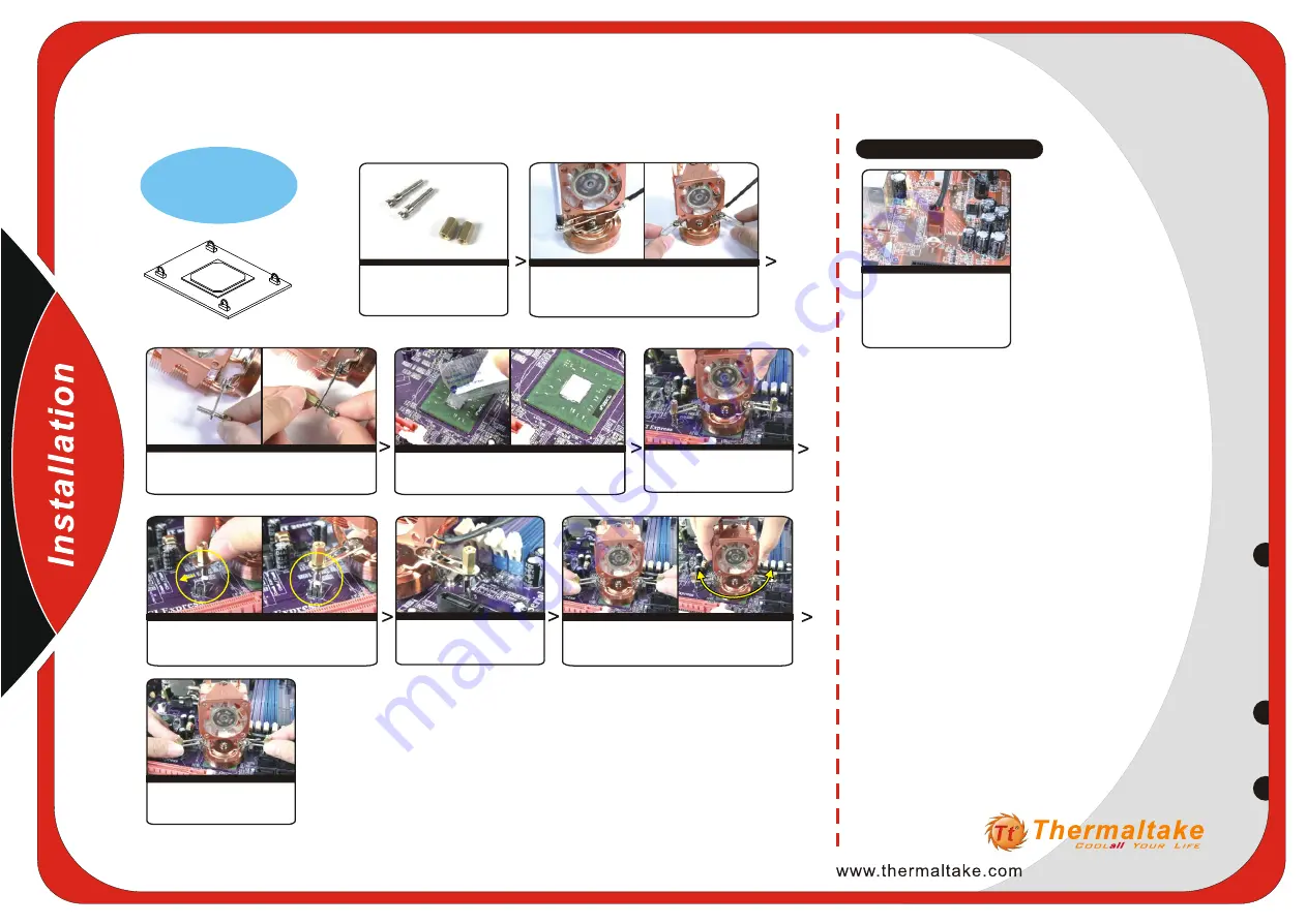 Thermaltake Extreme Spirit Il Instruction Download Page 2