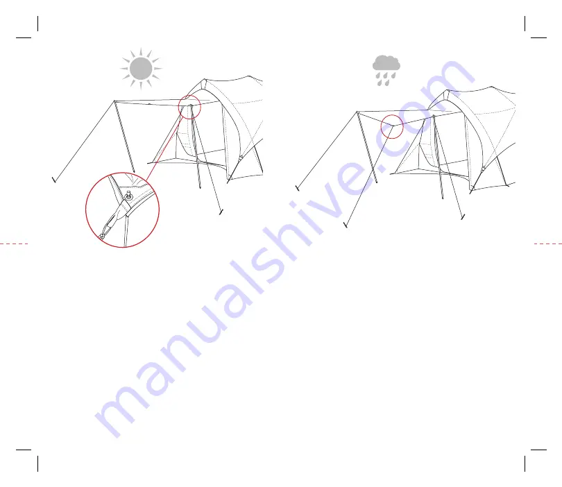 Thermarest TRANQUILITY 6 Setup Instructions Download Page 2