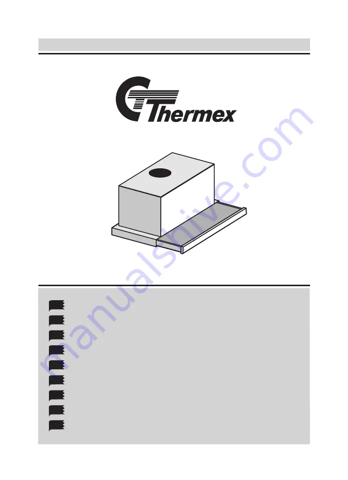 THERMEx Colmar II User Instructions Download Page 1