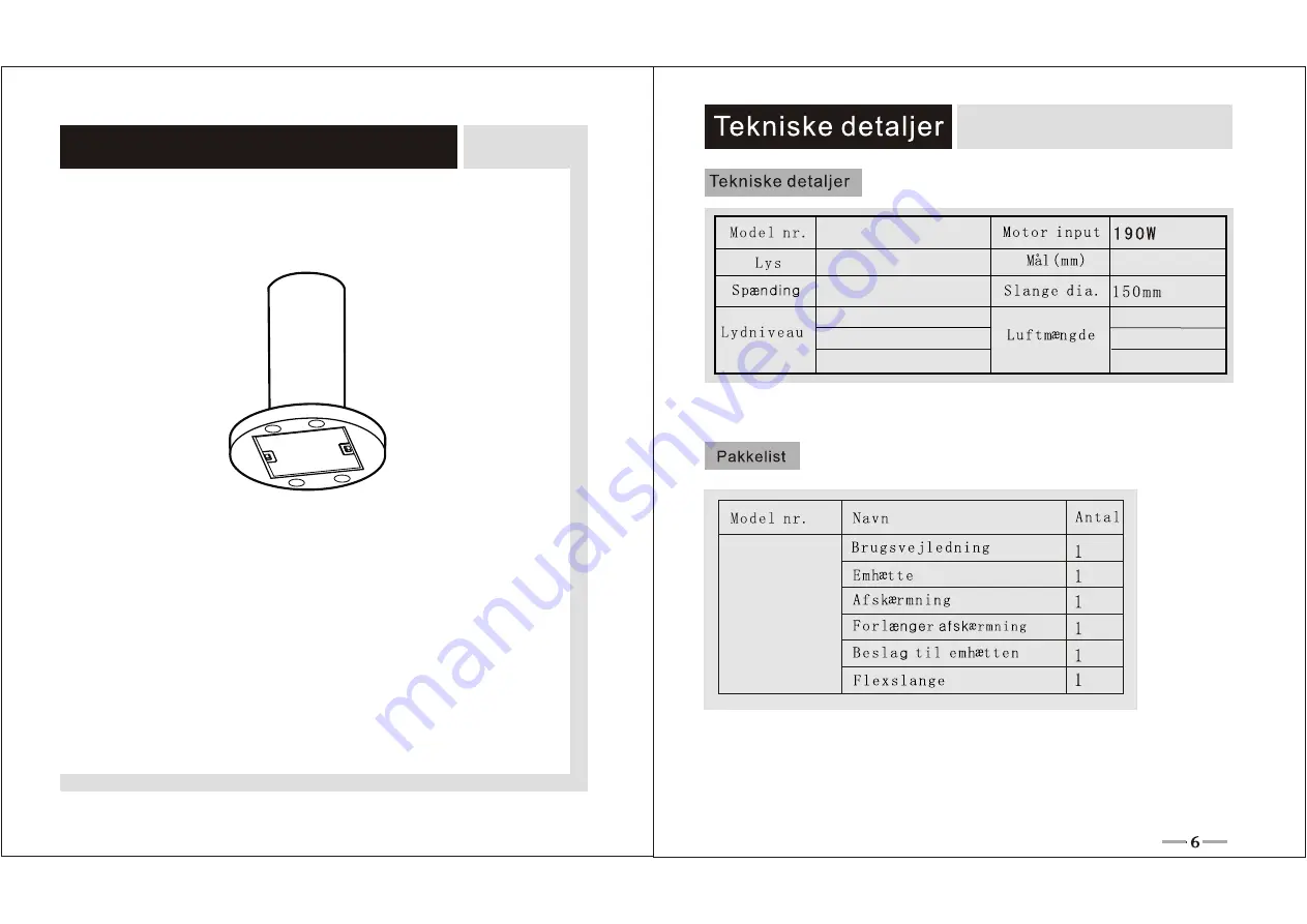 THERMEx Decor 501 FH-LED Installation Instructions Manual Download Page 24