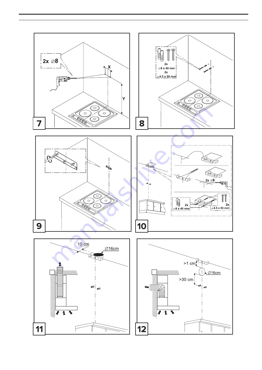 THERMEx Decor 840 Mounting Instruction Download Page 54