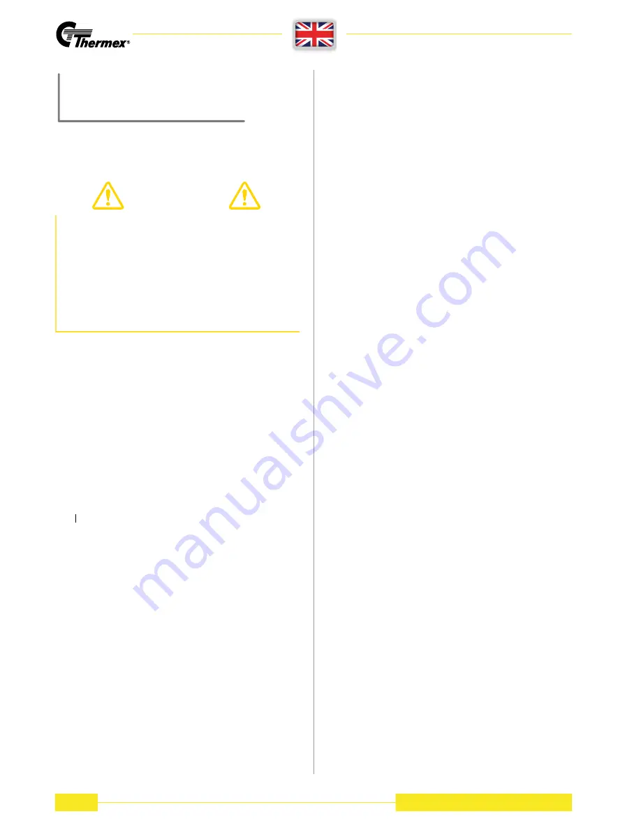 THERMEx S-DD4 Instruction Manual Download Page 44