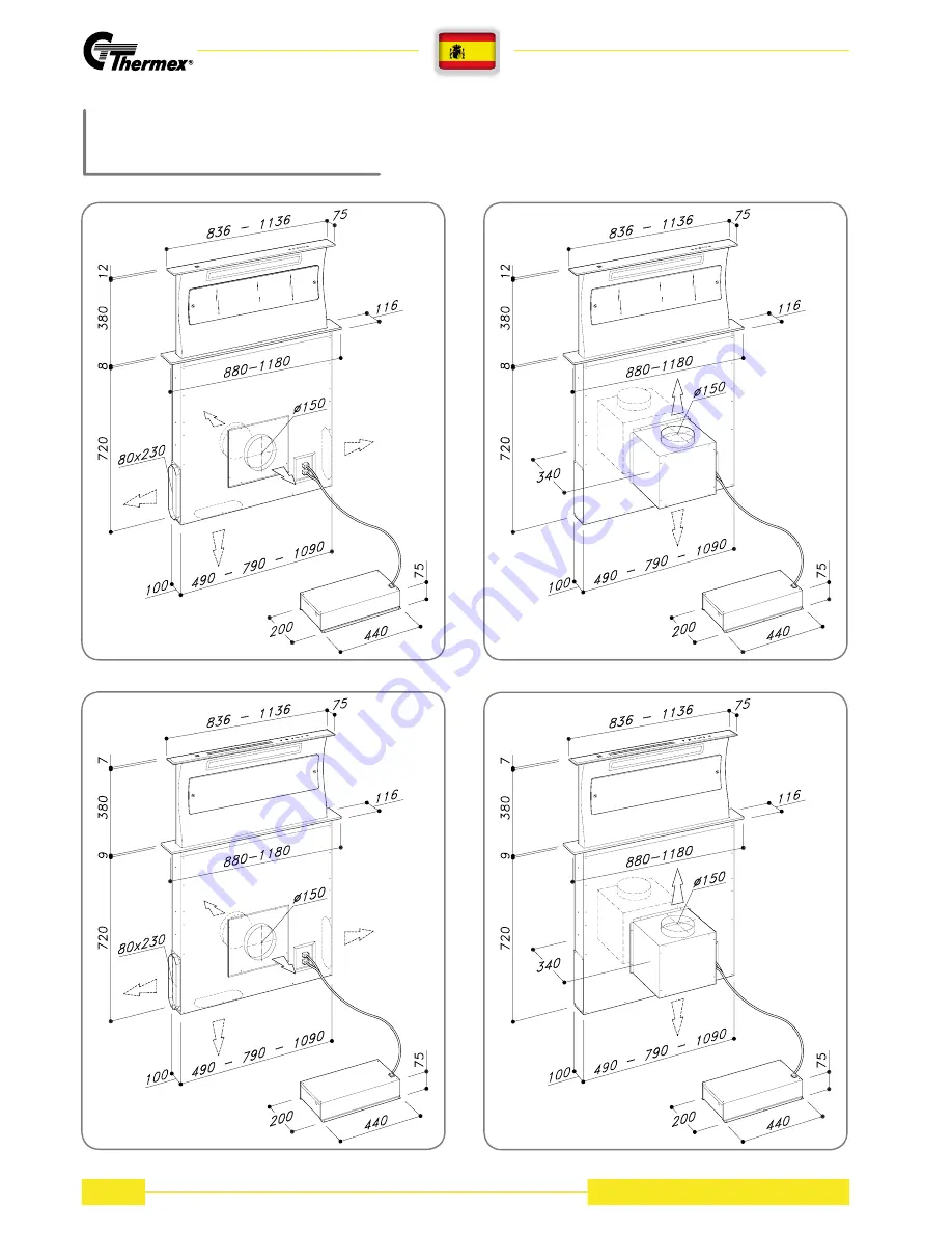 THERMEx S-DD4 Instruction Manual Download Page 56