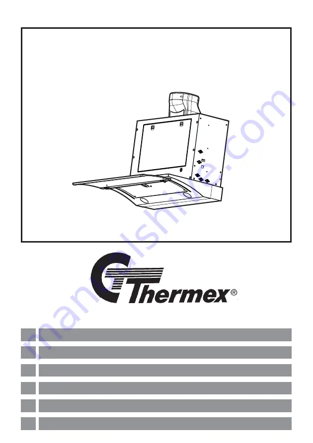 THERMEx Slim Glide Instruction On Mounting And Use Manual Download Page 1