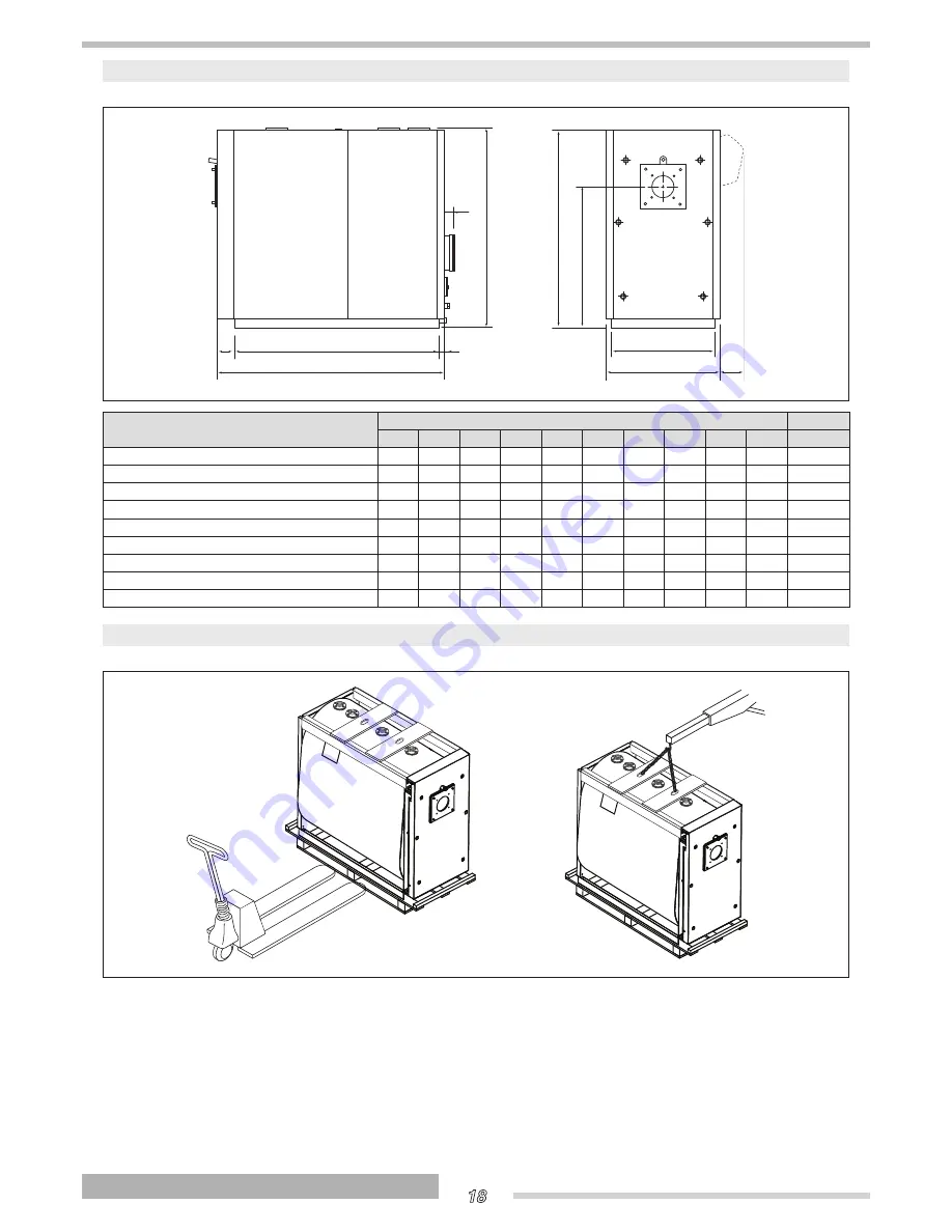 thermital THC 1000 GREY Installation, Operation And Maintenance Manual Download Page 18