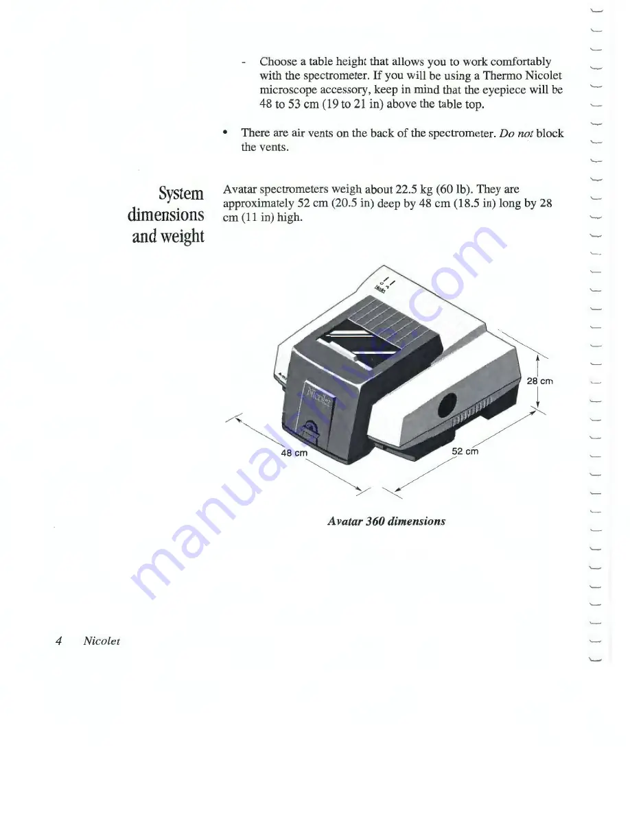 THERMO NICOLET Avatar 360 Скачать руководство пользователя страница 11