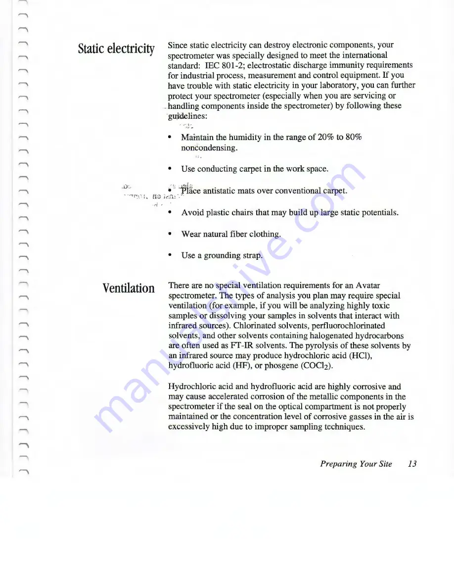 THERMO NICOLET Avatar 360 Manual Download Page 20