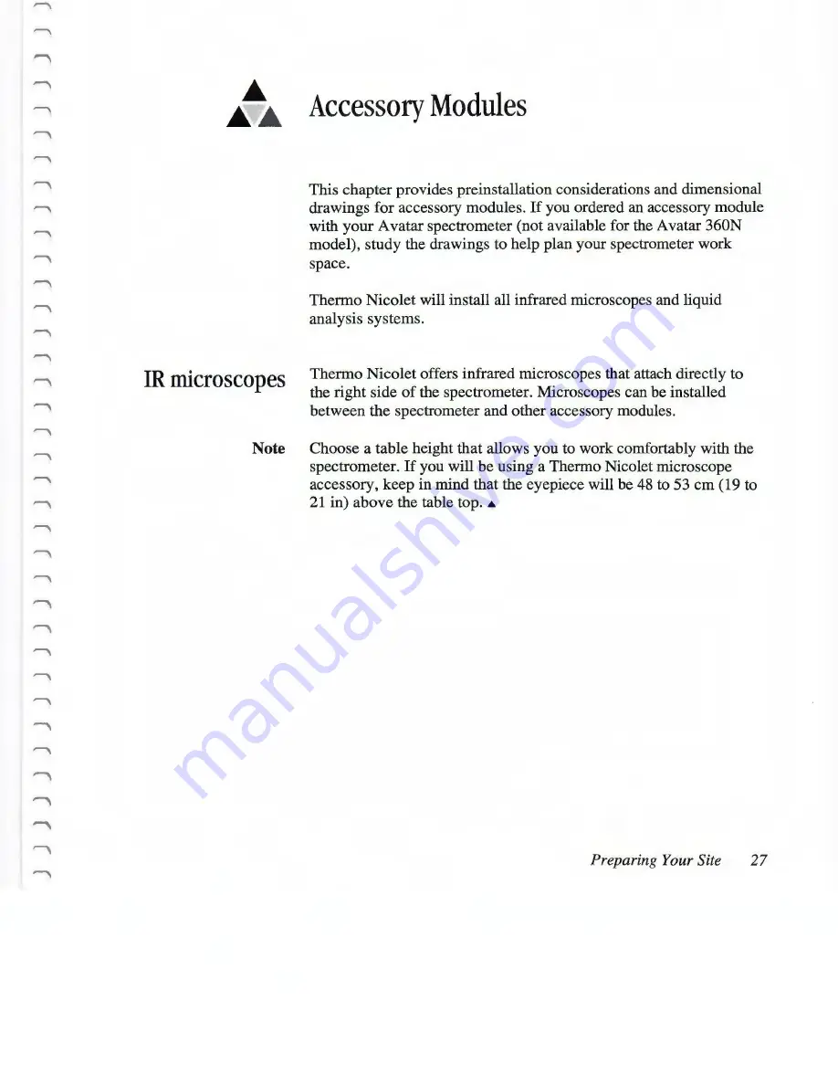 THERMO NICOLET Avatar 360 Manual Download Page 34