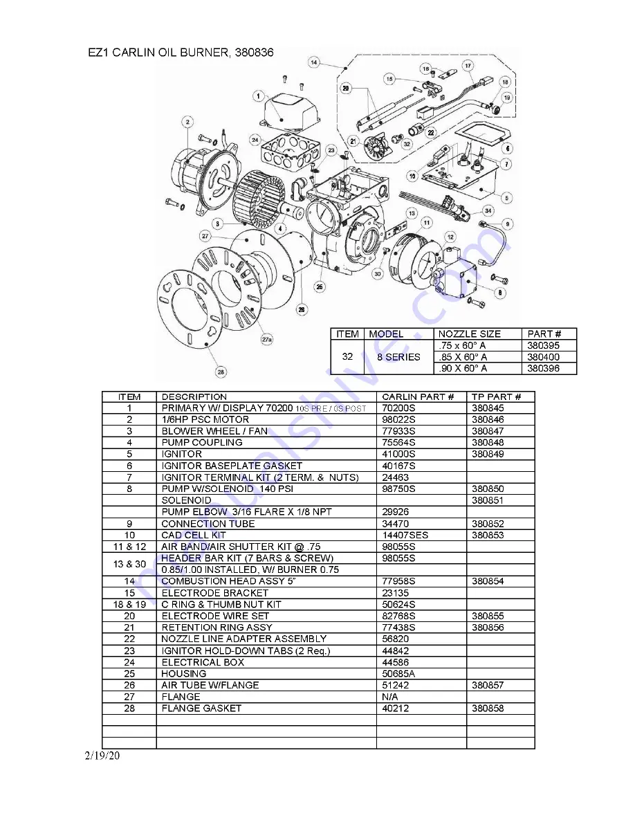 Thermo Pride OL6FA072D48B Скачать руководство пользователя страница 37