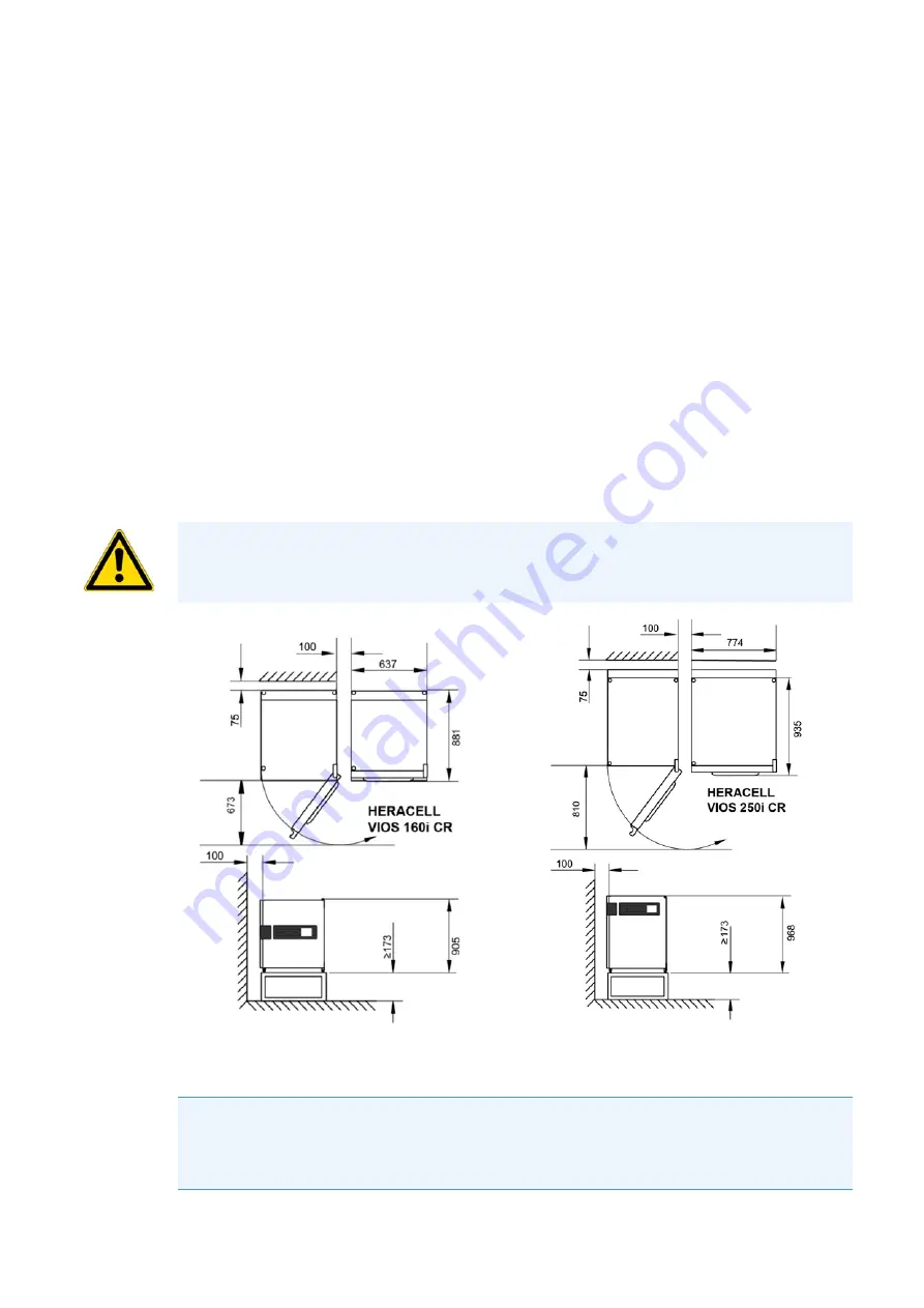 Thermo Scientific Heracell Vios 160i CR Operating Instructions Manual Download Page 26