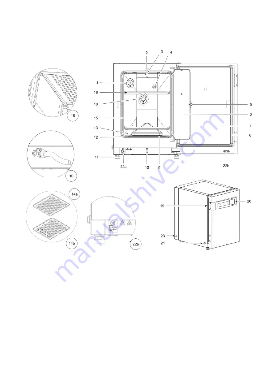 Thermo Scientific Heracell Vios 160i CR Operating Instructions Manual Download Page 38