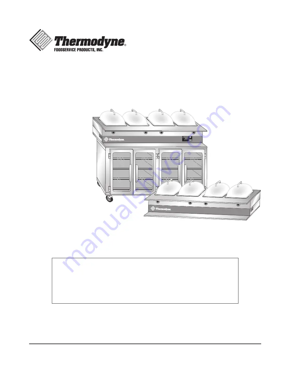 THERMODYNE 742HW Скачать руководство пользователя страница 1