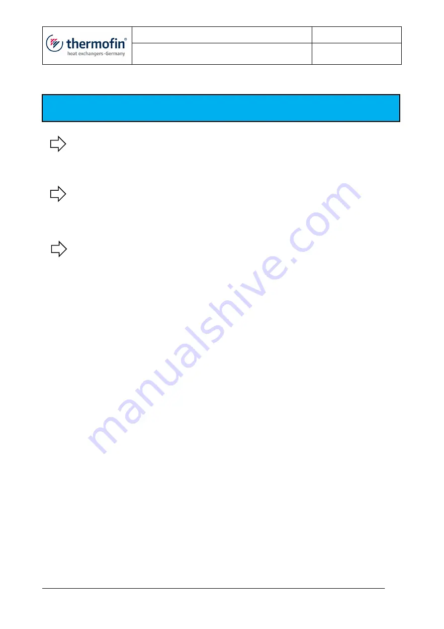 thermofin X-TDH.3-100-22-G-N-D5-BC-04 Operating And Installation Instructions Download Page 28