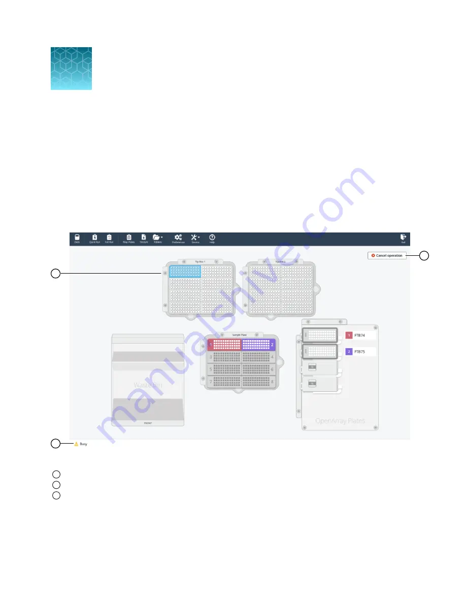 ThermoFisher Scientific QuantStudio 12K Flex OpenArray AccuFill System User Manual Download Page 55