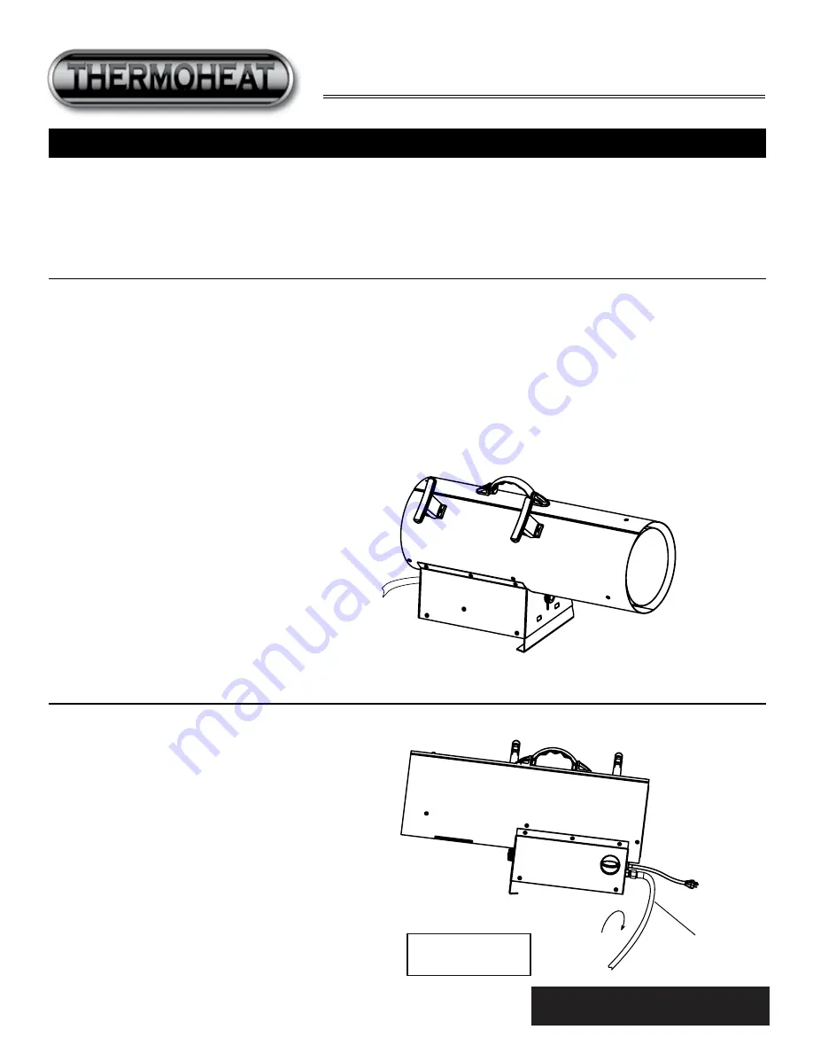 Thermoheat LPFA125/L User'S Manual And Operating Instructions Download Page 6