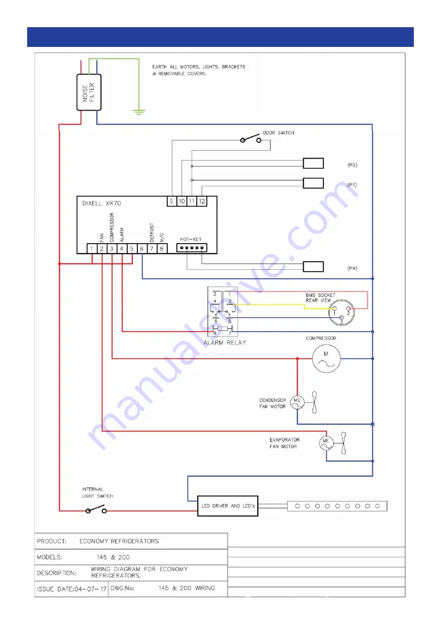 Thermoline Scientific TELR 130 Instruction Manual Download Page 12