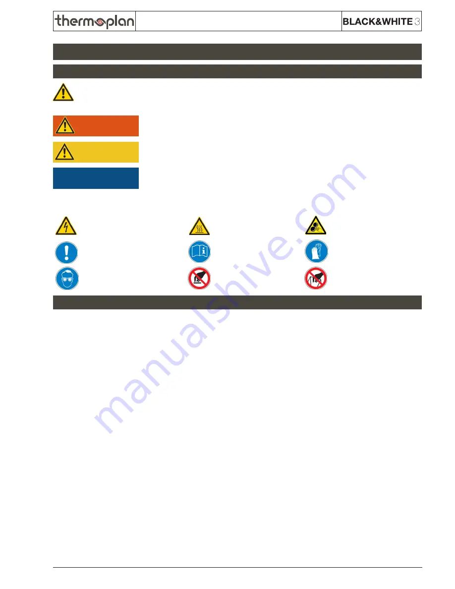 Thermoplan Black & White BW3-CTMC Скачать руководство пользователя страница 5
