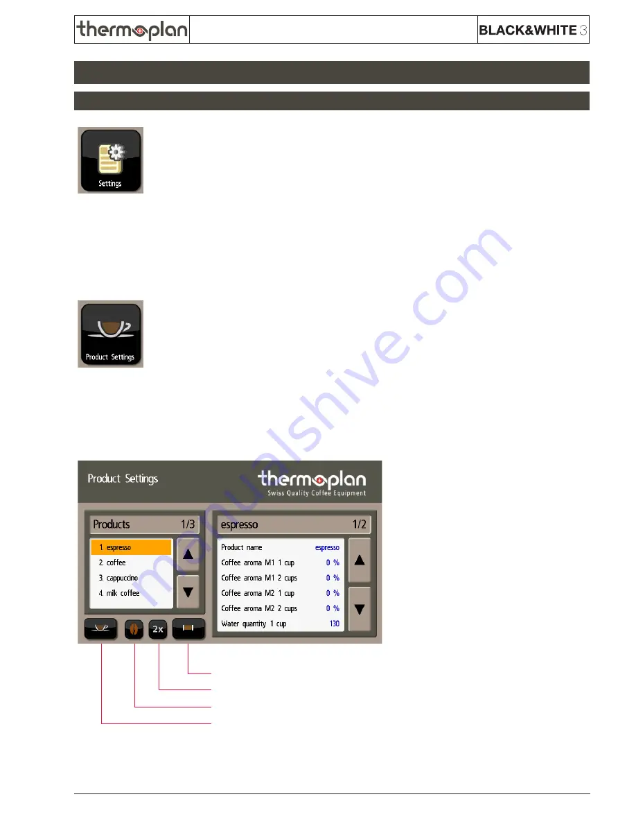 Thermoplan Black & White BW3-CTMC Скачать руководство пользователя страница 27