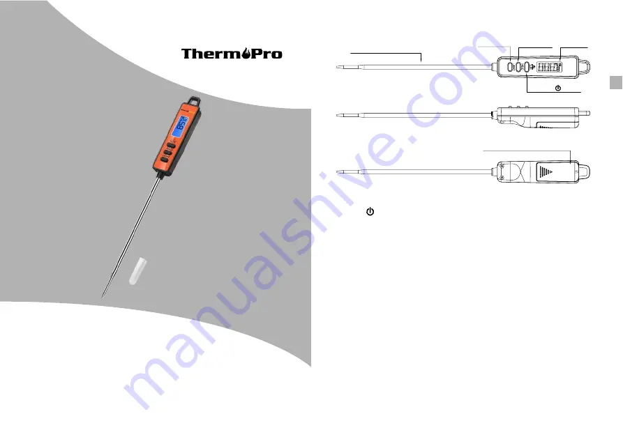 ThermoPro TP-01A Скачать руководство пользователя страница 4