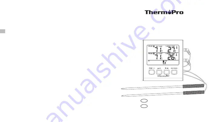 ThermoPro TP-17 Instruction Manual Download Page 1