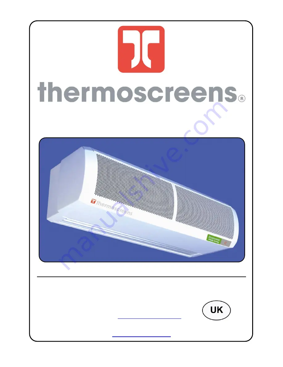 Thermoscreens C series Скачать руководство пользователя страница 1