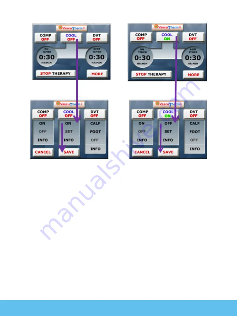 ThermoTek VascuTherm 4 User Manual Download Page 30