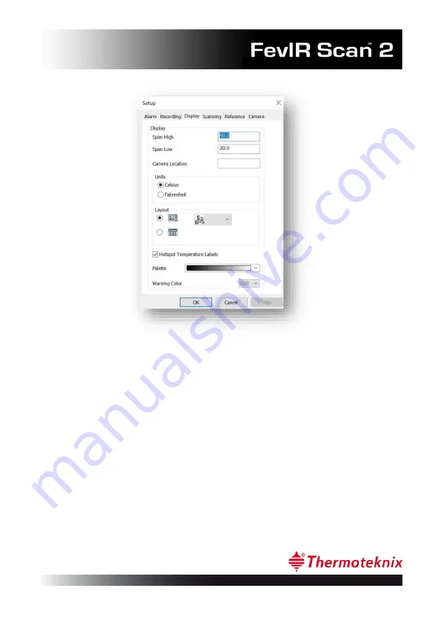 Thermoteknix FevIR Scan2 Скачать руководство пользователя страница 30