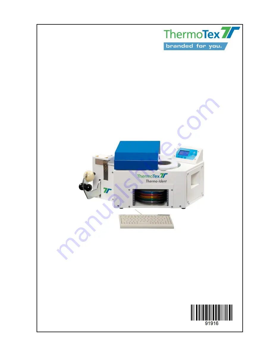 ThermoTex Thermo-Ident 1 Operating Manual Download Page 1