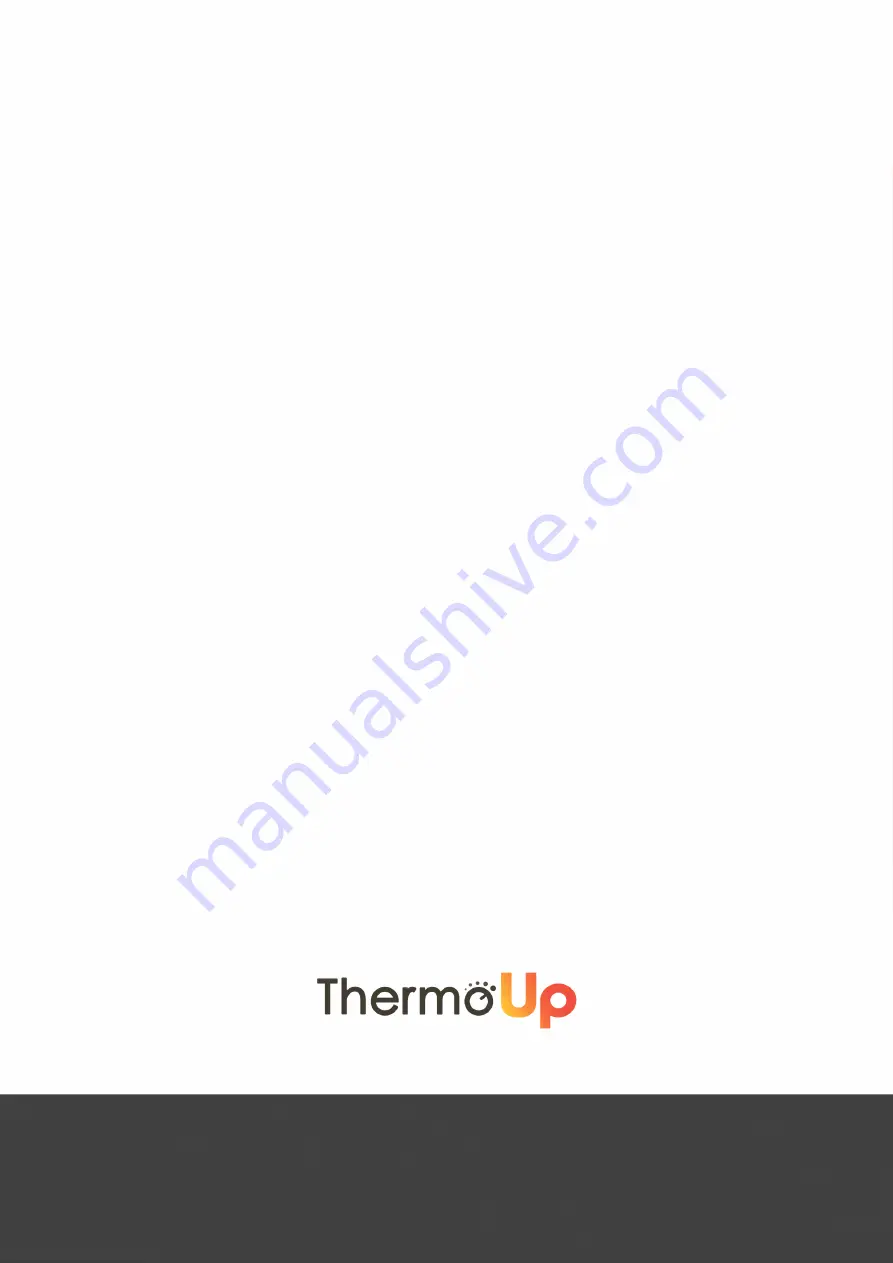 ThermoUp FLOOR Operating Manual Download Page 15