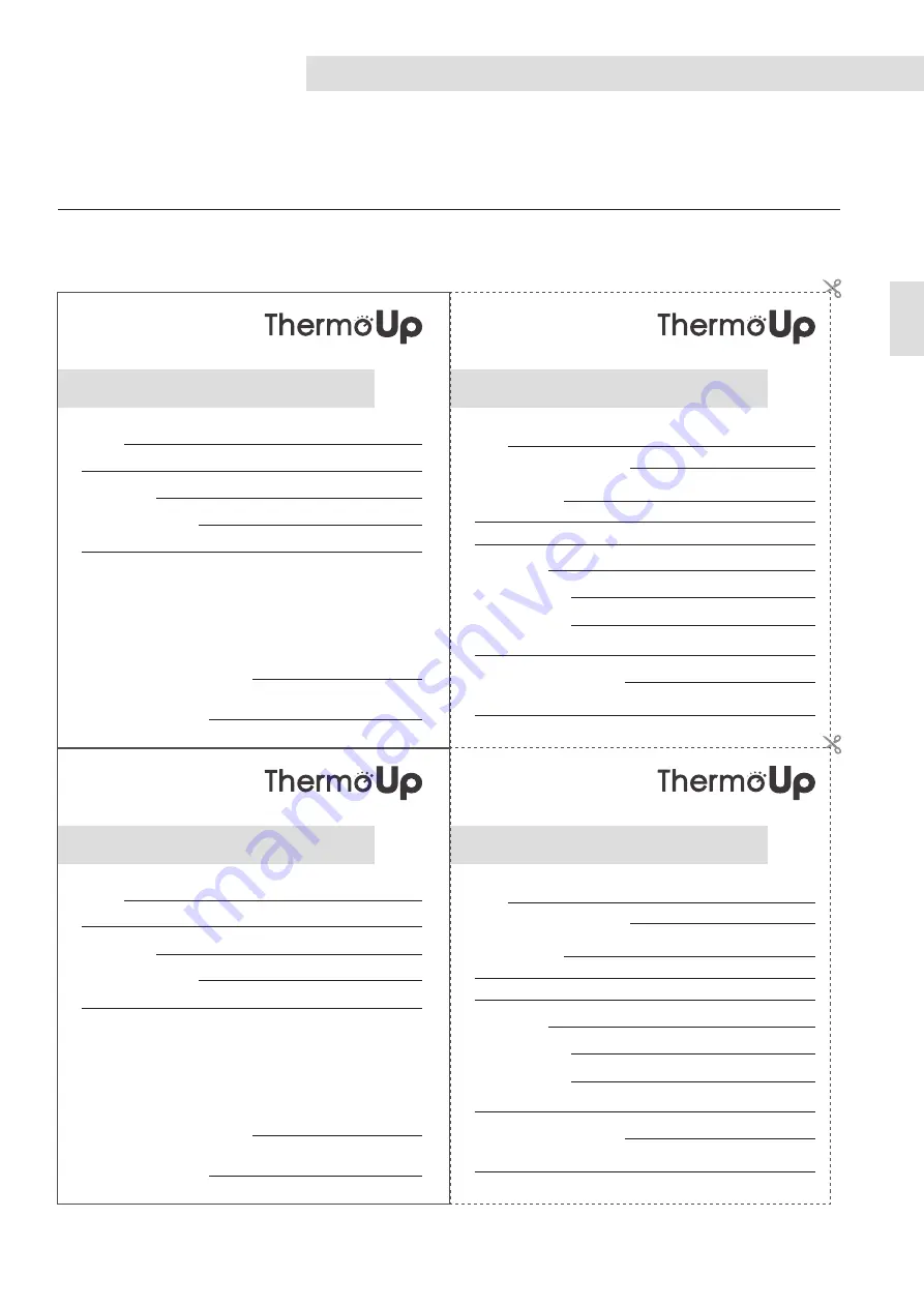 ThermoUp TOP 1100 Скачать руководство пользователя страница 31