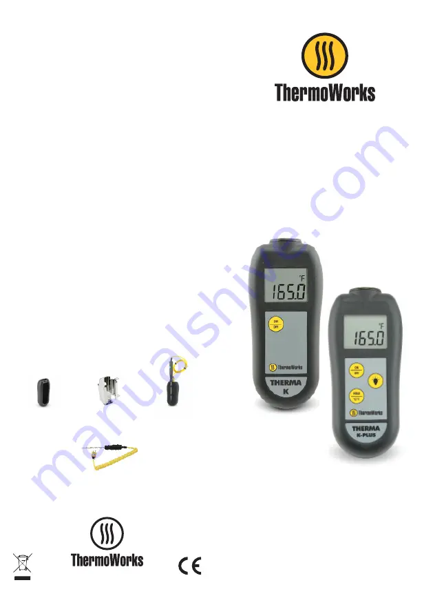 ThermoWorks Therma K Operating Instructions Download Page 1