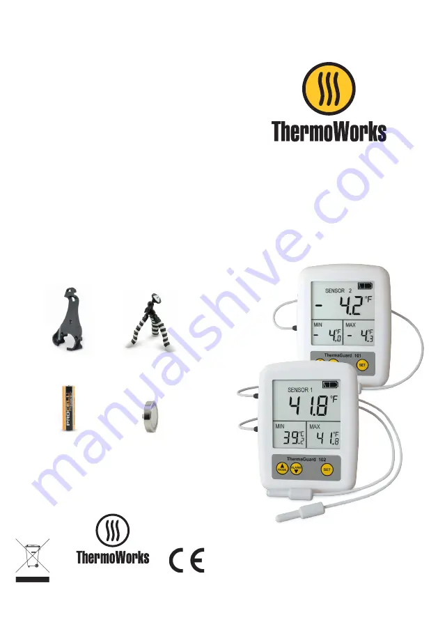 ThermoWorks ThermaGuard Series Operating Instructions Download Page 1