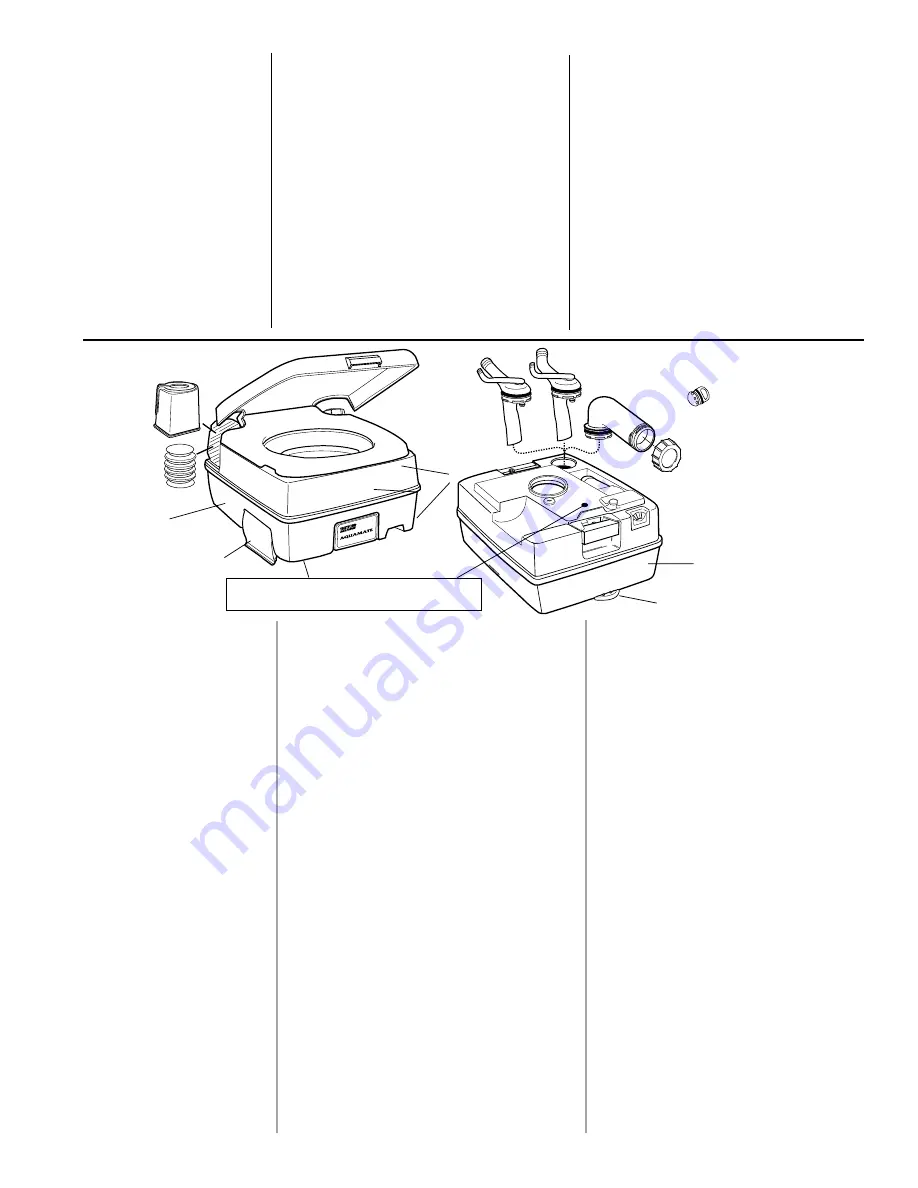 Thetford Marine AquaMate 875 MSD Скачать руководство пользователя страница 5