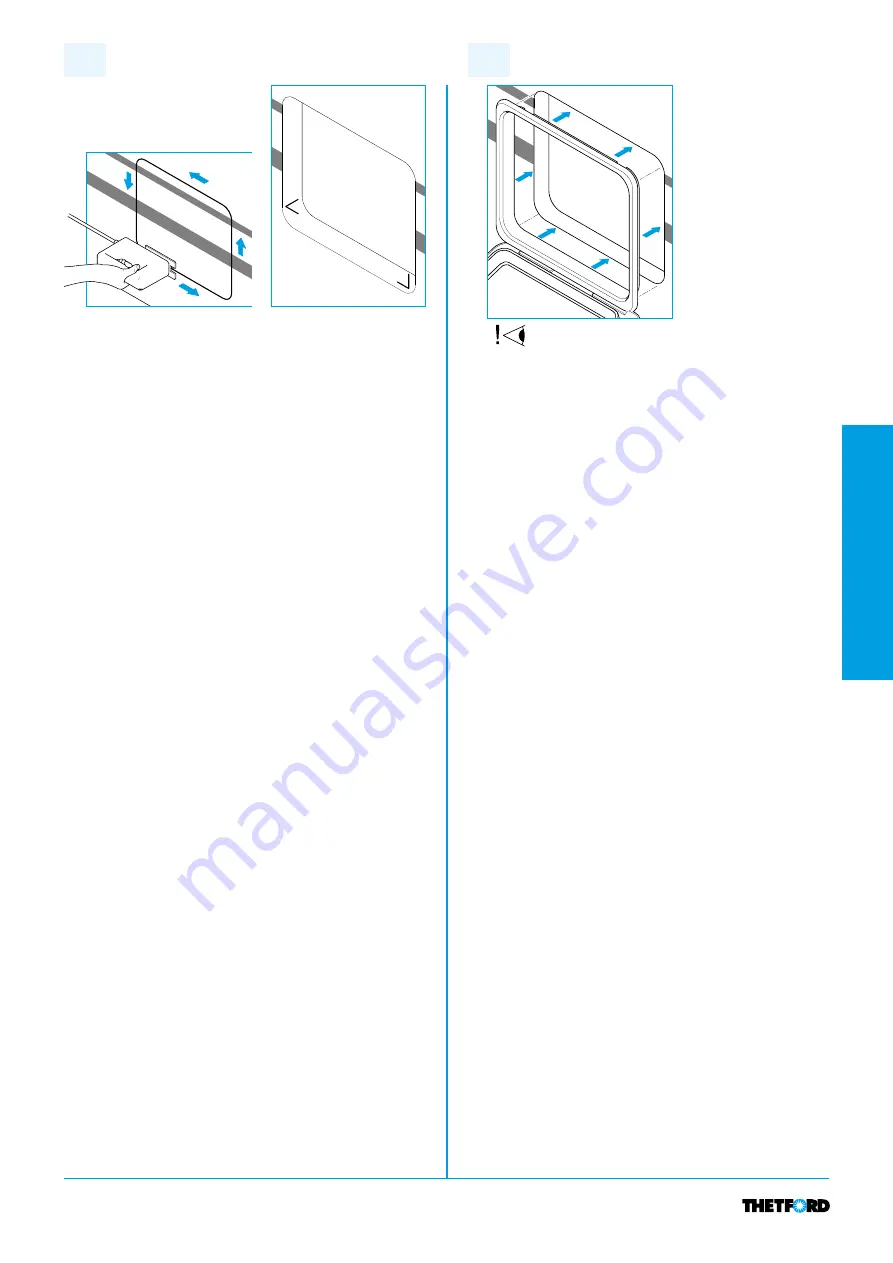 Thetford C-250CS Installation Instructions Manual Download Page 34