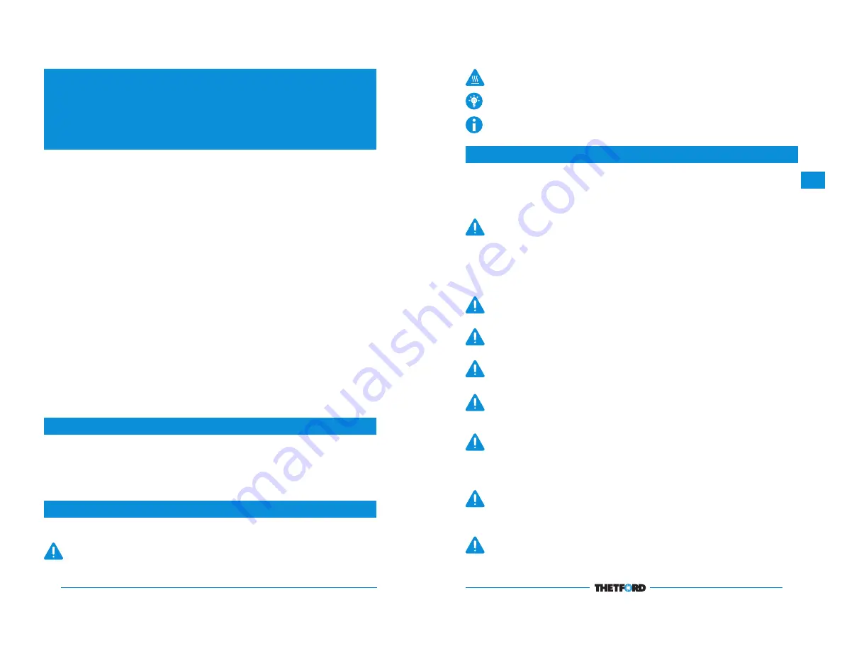 Thetford K1520 User Manual Download Page 2