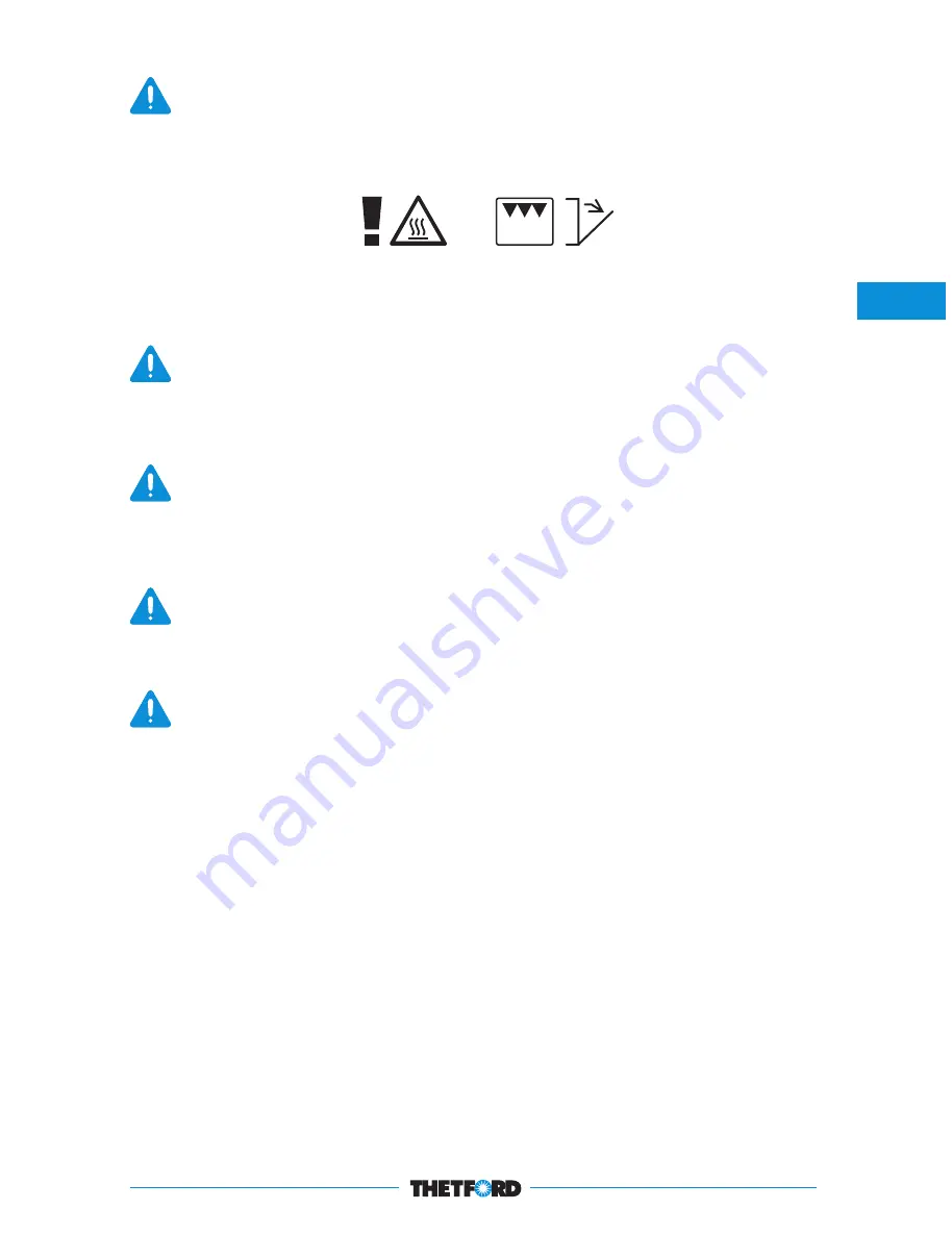 Thetford Midi Prima 130 Series User Manual Download Page 7