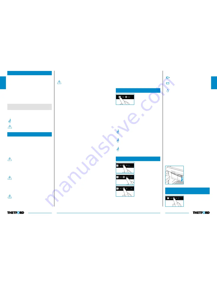 Thetford N3000 series User Manual Download Page 7