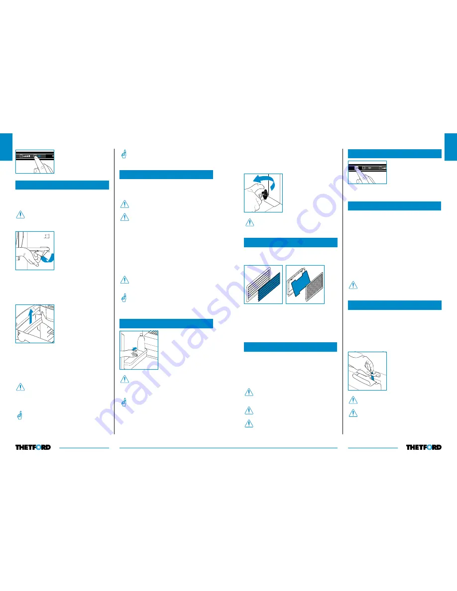 Thetford N3000 series User Manual Download Page 48