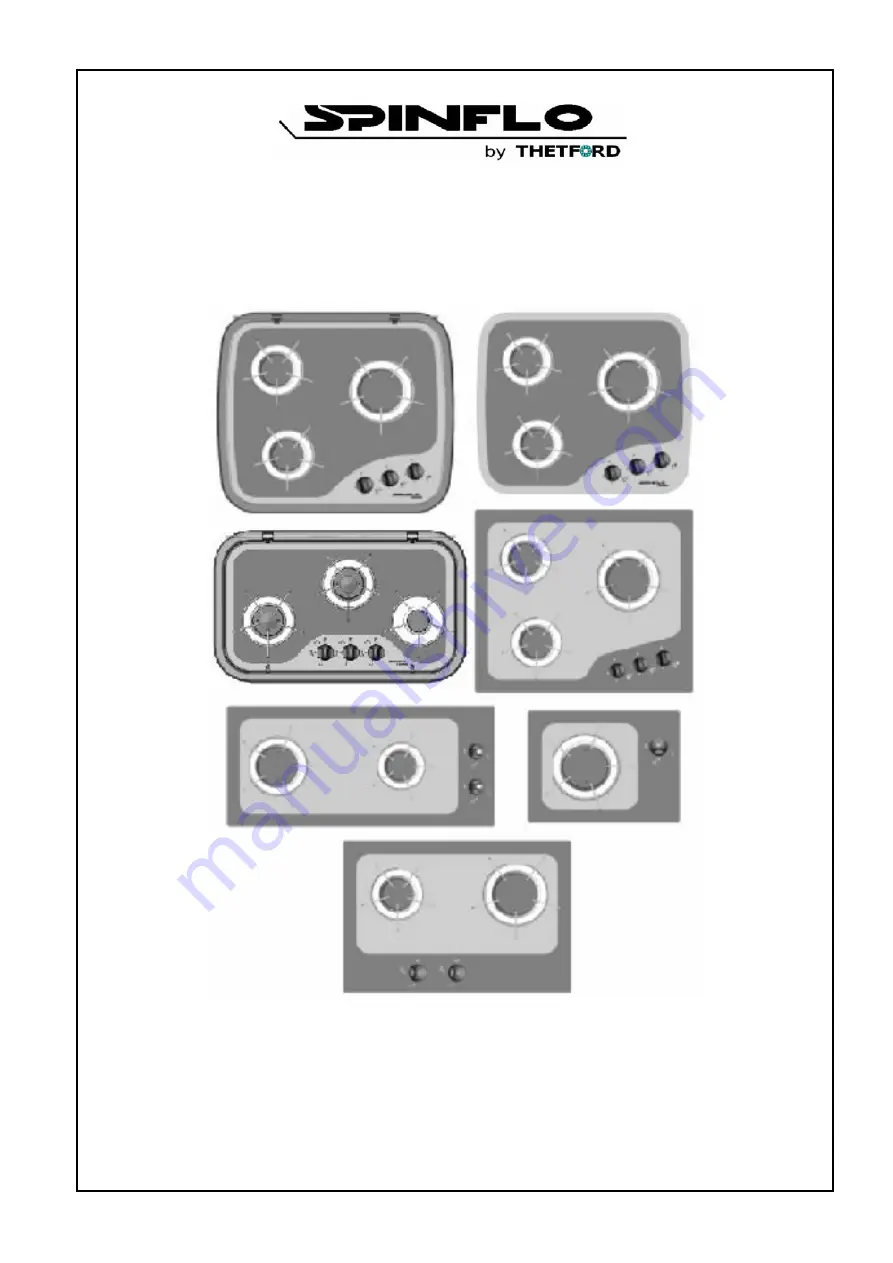 Thetford Spinflo 160 Series User And Installation Instructions Manual Download Page 19