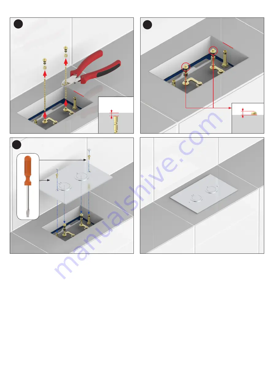 THG PARIS G00.219DC Installation Instructions Manual Download Page 4