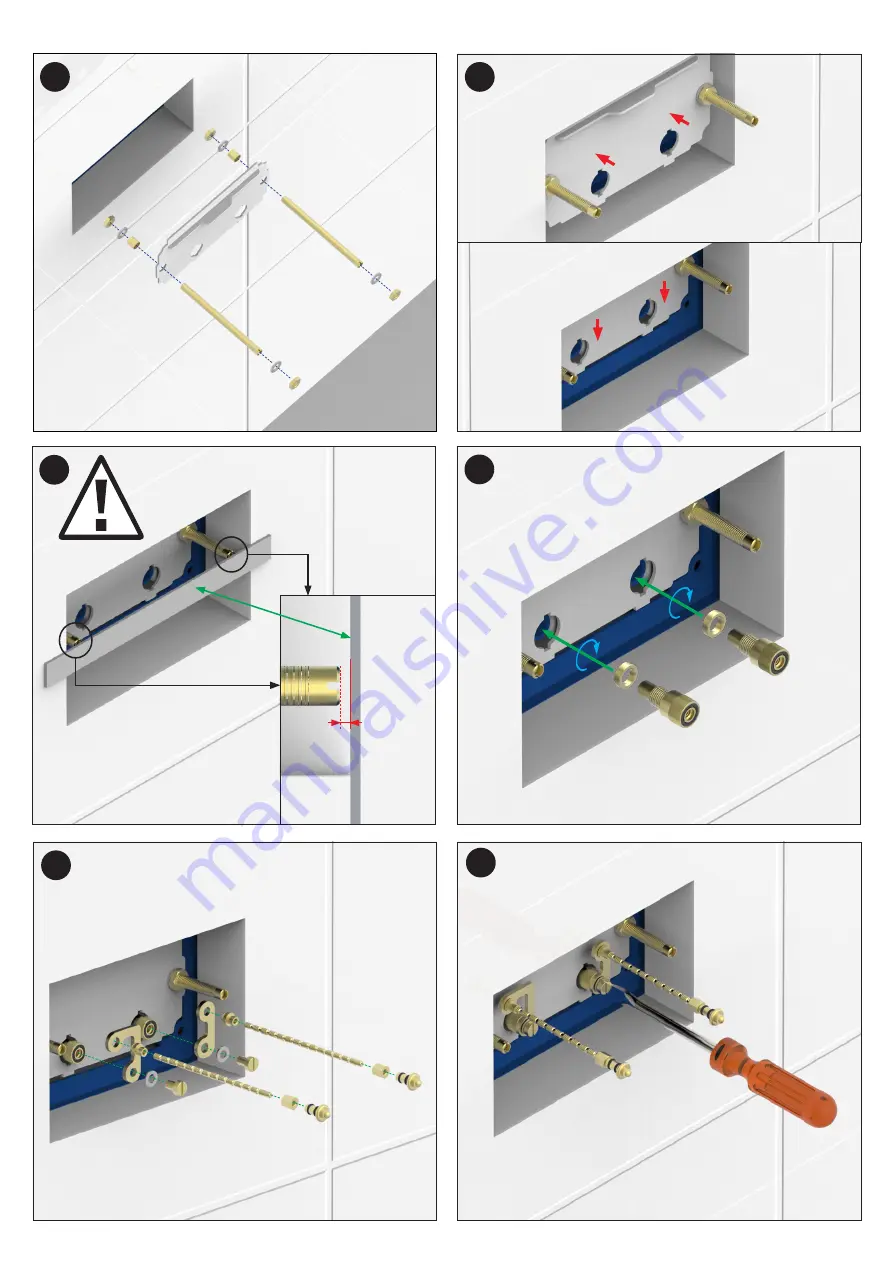 THG PARIS G00.219DC Installation Instructions Manual Download Page 6