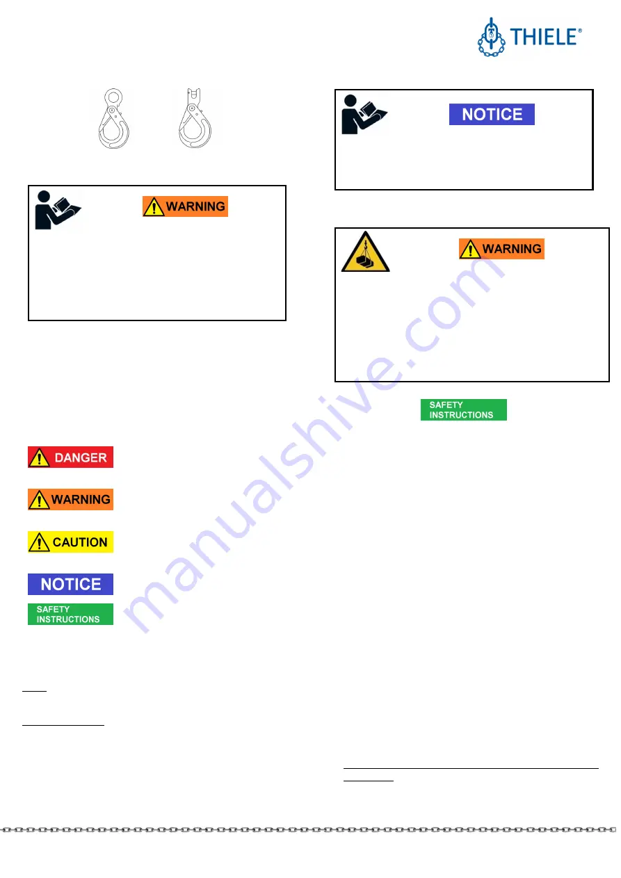 Thiele Grade 80 Mounting Instructions Download Page 1