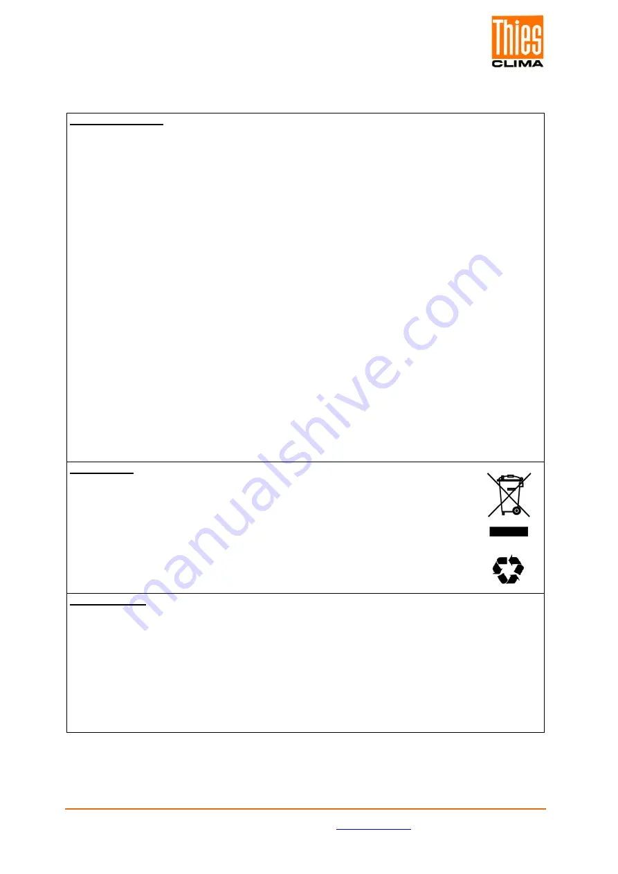 Thies CLIMA 5.4103.20.041 Instructions For Use Manual Download Page 2