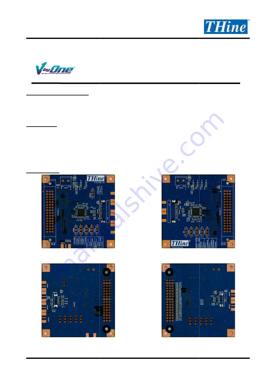 THine THEVA213-V3 Manual Download Page 1