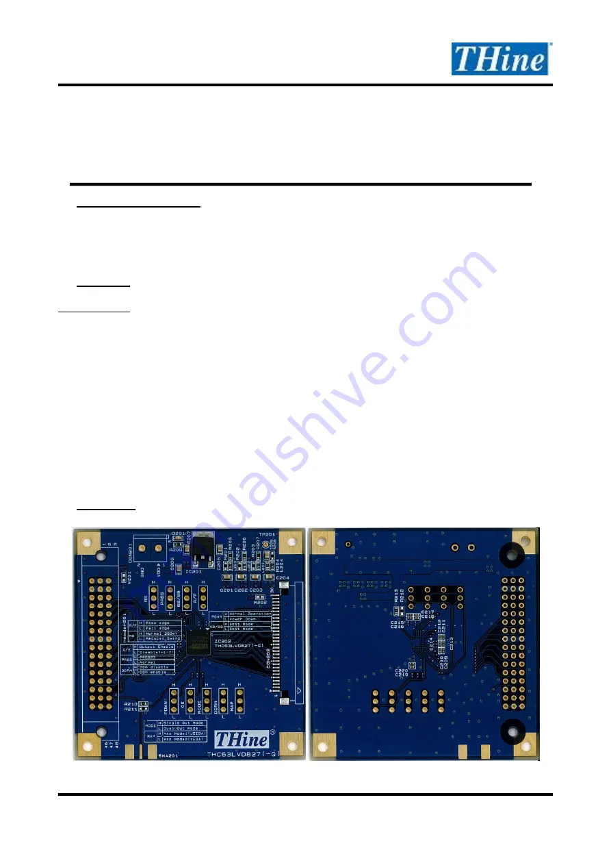 THine THEVA827 Manual Download Page 1