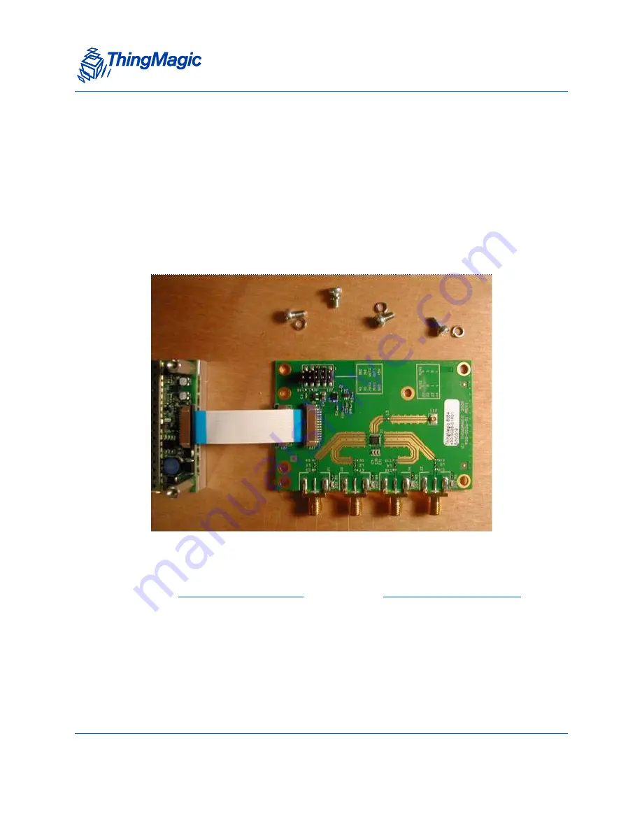 ThingMagic M5e Hardware Manual Download Page 16