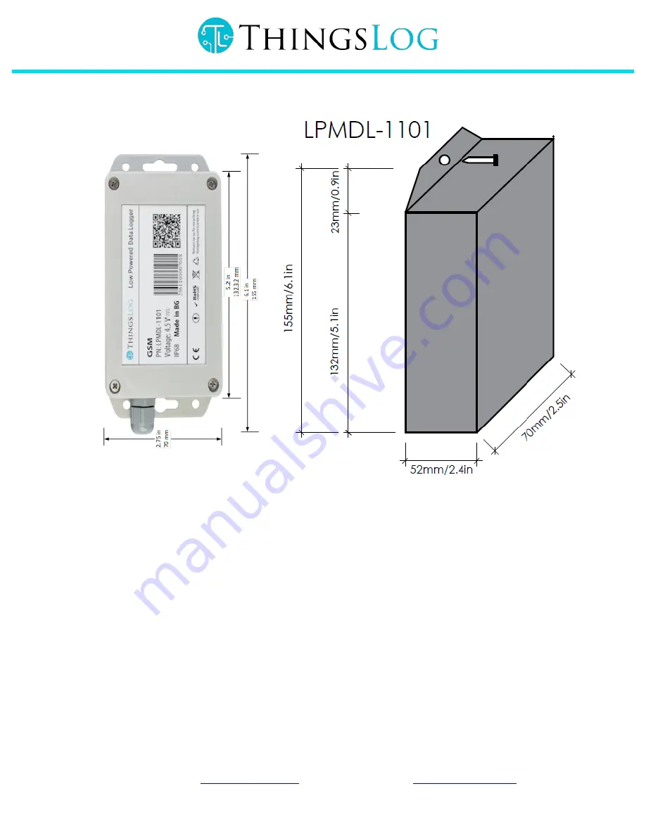 ThingsLog LPMDL-1101 User Manual Download Page 5