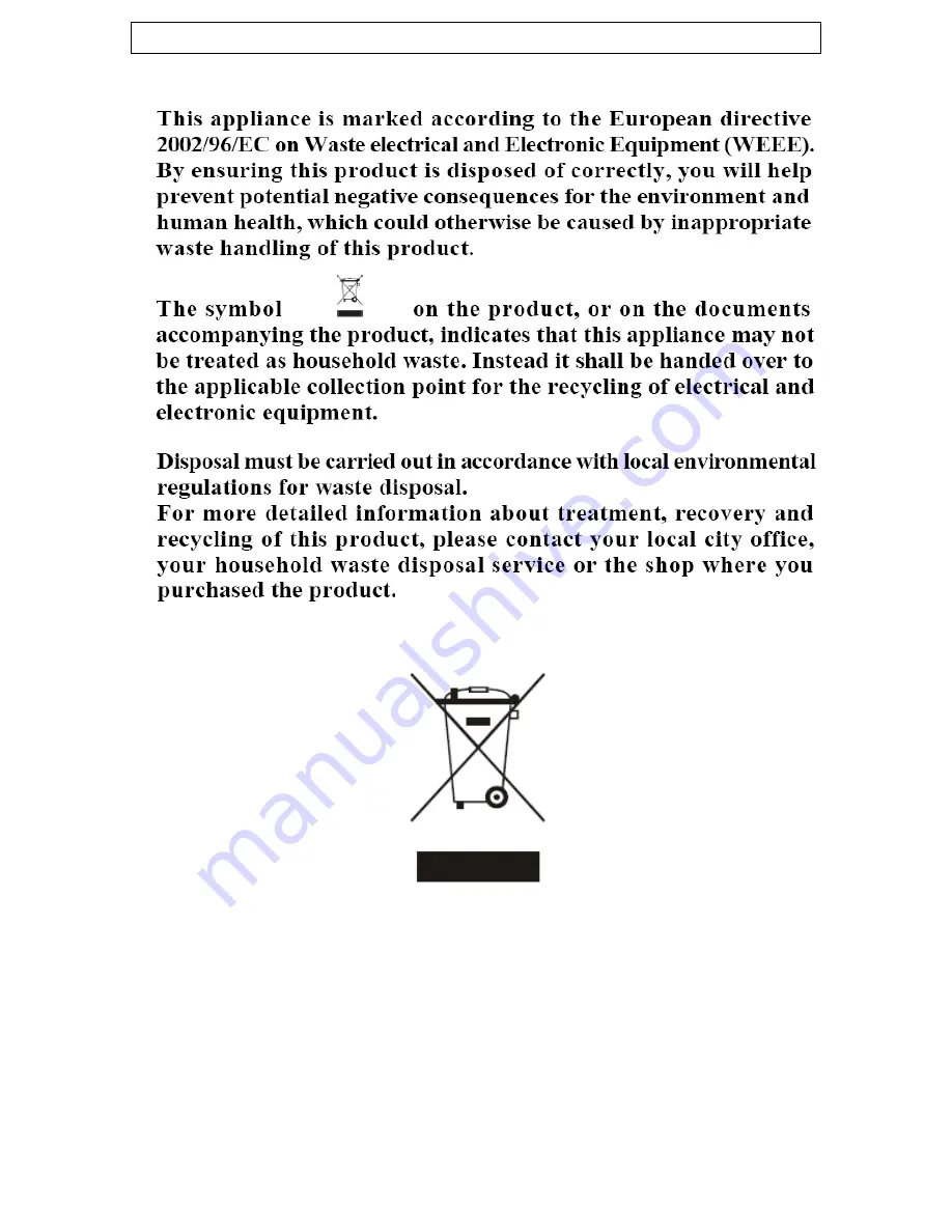 Think Appliances GECE61SS User Manual Download Page 4